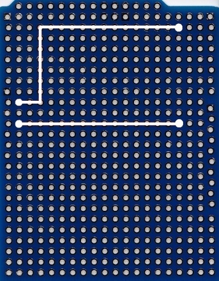 鈴メッキの配線